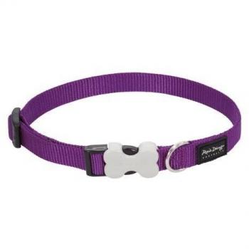 Collar para Perro Red Dingo Liso Morado (1,2 x 20-32 cm)