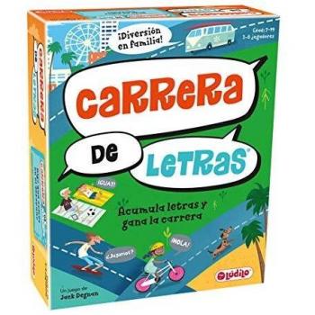 Juego de Mesa Carrera de Letras Ludilo - Estimula el Aprendizaje y Desarrollo del Lenguaje en Niños