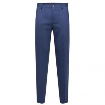 Selected Neil Slim Fit Suit Trousers Blue Depths 106