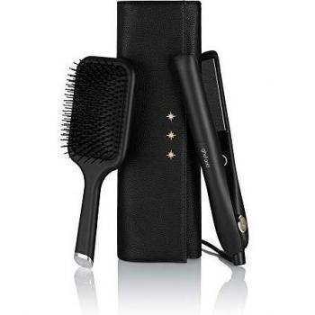 Set de Regalo Plancha Profesional Ghd Gold con Pochette y Cepillo