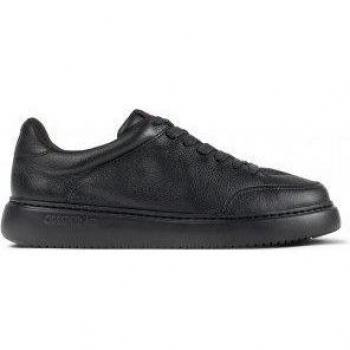 Camper Runner K21 Zapatillas de Piel para Hombre en Negro