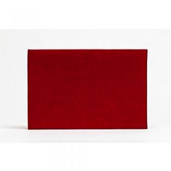 ca2475red duro cubierta de lona de álbum de fotos con capacidad para 24 fotografías 5 x 7 