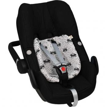 Funda para cojín reductor de silla de coche compatible con Maxi Cosi Pebble Pro I-Size Jyoko Racoon Town