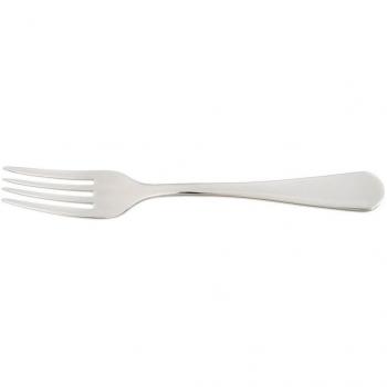 Tenedor de Postre Arcos Serie Lisboa - Utensilio de Mesa Elegante y Duradero en Acero Inoxidable 18/10 de 170 mm - Color Plata