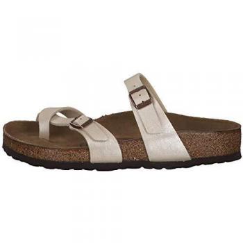 Birkenstock Mayari Women's Sandals - Birkoflor, Pearl White