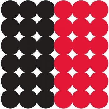 Birchwood Casey Unisex's 2000380-SSI Dirty Bird Adhesive Paster Target, Multi-Coloured, 1-Inch