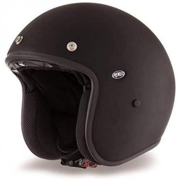Premier Motorrad Helm Le Petit Jethelme U9 Bm Black-XS