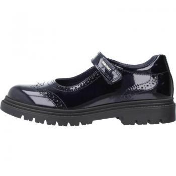 Pablosky Mercedita Charol Colegial Marino - Zapatos de Niña PABLOSKY 347629P AZUL, cómodas y resistentes, de piel color azul marino