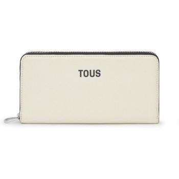 Cartera de mujer Tous New Dorp grande en color beige