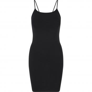 Urban Classics Ladies Stretch Jersey Bodycon Dress - Black