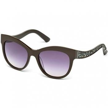Swarovski Women's Brown Sunglasses SK-0110-48F, 54mm Plastic Frame