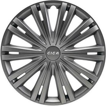 Tapacubos AutoStyle PP 5046G Giga 16 pulgadas ABS gunmetal (4 unidades)