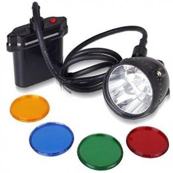Kohree 80000LUX - Linterna LED de cabeza para mina y caza