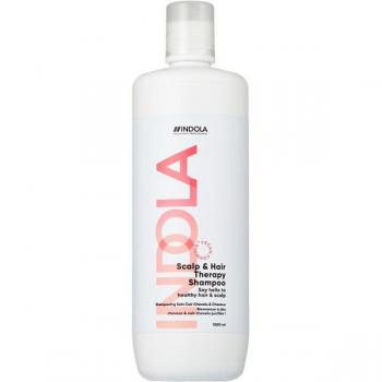 Indola Scalp & Hair Therapy Shampoo 1000ml - Care for Colored and Dandruff-Prone Hair