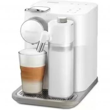 De'Longhi Gran Lattissima EN640.W - Cafetera automática de cápsulas Nespresso con depósito de leche, espumador de leche integrado y 19 bares