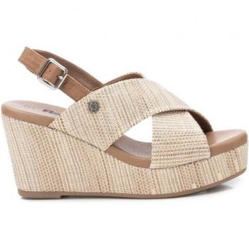 Sandalias de Mujer Refresh 170692 Textil Taupe.