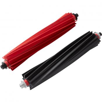 Cepillo Doble de Rodillos Roborock para Aspiradora Robot S8 MaxV Ultra, Accesorio en Negro y Rojo