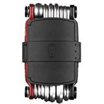 Crankbrothers - Herramienta Multiusos para Adultos, Unisex, Color Negro y Rojo