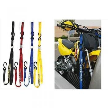 Acerbis Correas Ancoraggio Moto Negro