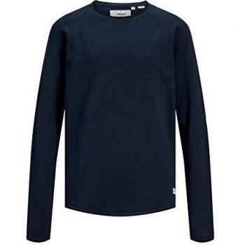 Jersey JACK&JONES Niño 14A Azul Marino 12155468 PKTHNN Side Crew Neck Knit Junior