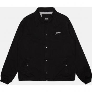 Wrung Sign Coach Black Jacket for Men