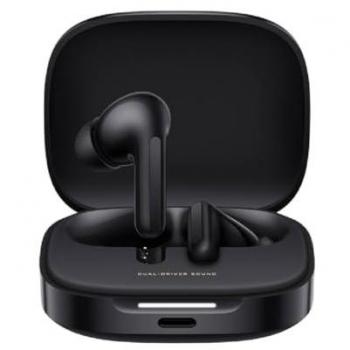 Auriculares Inalámbricos Xiaomi Redmi Buds 6 - Cancelación de Ruido, Ligero, 10 Horas de Autonomía y 42 Horas con Estuche de Carga, Bluetooth, Negro Nocturno