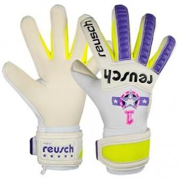 Reusch Guantes de Portero Legacy Pro Am Silver - Corte Negativo Evolution, Agarre definitivo, para Adultos