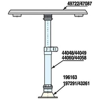 Nuova Rade Tablero para Mesa Rectangular