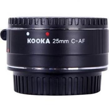 Tubo de Extensión Kooka KK-C25 AF de 25mm para Canon EOS