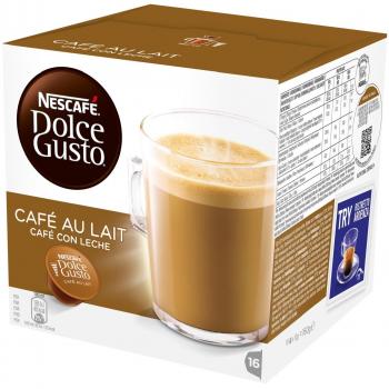 Nestle - Capsula Cafe Con Leche Nescafe Dolce Gusto 16Pz