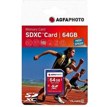 AgfaPhoto 10428 Class 10 64 GB SDXC Card