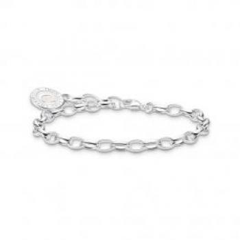 Charm Bracelets Charmista Silver Cold Enamel Bracelet X0287-007-21 / Size 15 cm