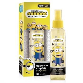 Minions Body Splash Infantil 125 ml - Fragancia Corporal con aroma fresco y divertido, ideal para niños, presentación en spray de 125 ml
