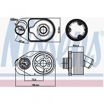 Nissens 90888 Bloque de Motor
