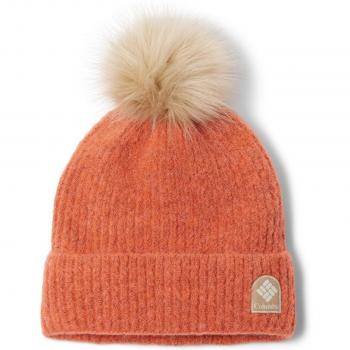 Columbia Gorro unisex Winter Blur™ Pom Pom Naranja