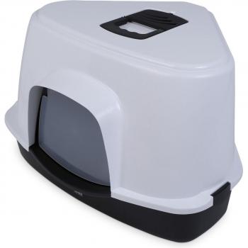 Bandeja Sanitaria Esquinera Jumbo Ebi Prism 70 Carbón