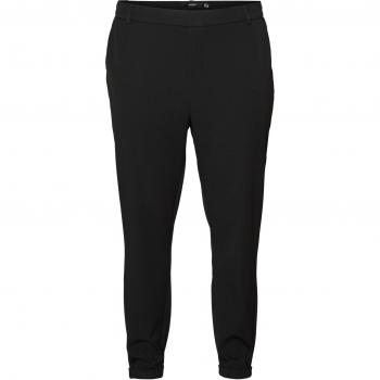 Pantalones Vero Moda Curve Maya Mr Loose Solid Black Mujer
