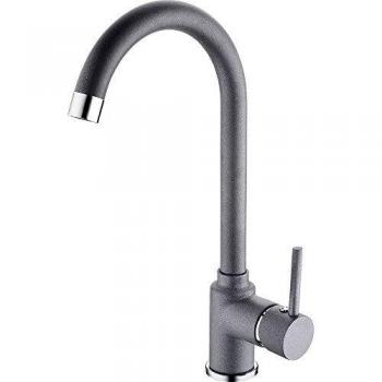 Franke 114.0330.939 + 115.0332.348 Promocional Contiene solo tazón fregadero de cocina y grifo con caño fijo – Piedra gris