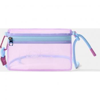 Bolso de vinilo Hoff en tamaño mini con diseño Crystal Beach en color lila