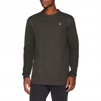 G-STAR RAW Motac DC R T L\s, Camisa Manga Larga para Hombre, Gris