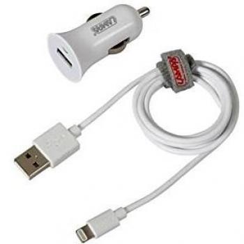 Lampa 40812 iPhone USB Cable de carga Incluye Encendedor de cigarrillos Conector