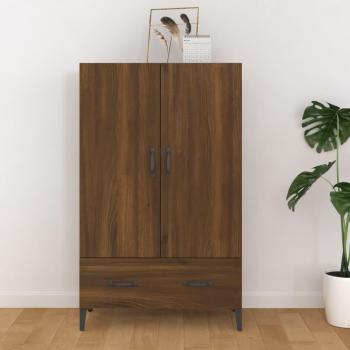 Aparador de madera contrachapada 70x31x115 cm