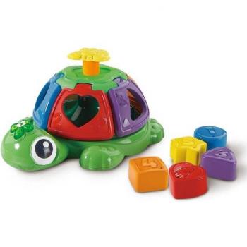 VTech Baby Tortuga Giros y Sorpresas Juguete Interactivo con Encajables