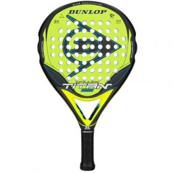 Dunlop Pala de Pádel Titan 2.0 Amarilla Azul