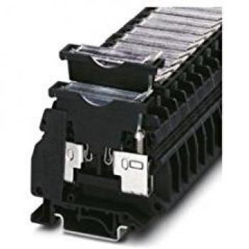 Phoenix Contact USIG Fuse Terminal Block 2 Poles 10A Black 50 Pieces