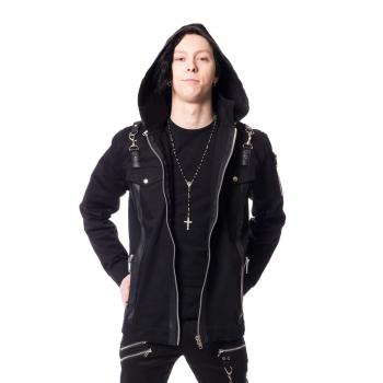 VIXXSIN DAMIAN Men's Spring-Autumn Jacket - Black L