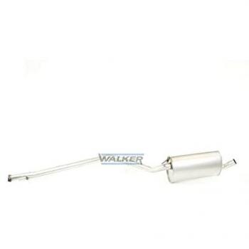 Silenciador Walker 24063 - Silenciador trasero, compatible con múltiples vehículos, fabricado en acero inoxidable, diseño de alta resistencia, fácil instalación, reducción efectiva de ruido