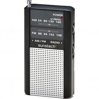 Sunstech RPS4BK - Radio portátil analógico