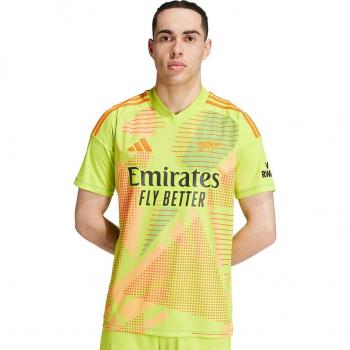 adidas Arsenal 2024-25 Short Sleeve Goalkeeper Shirt