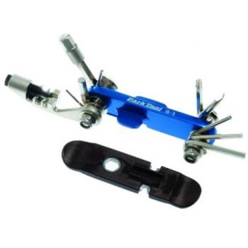 Park Tool Faltwerkzeug 3 I-Beam g IB Mini Multiherramienta 10 Llaves + trocha + Desmontable, Negro, sin tamaño